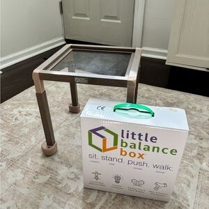 Brown and Cream Activity Table